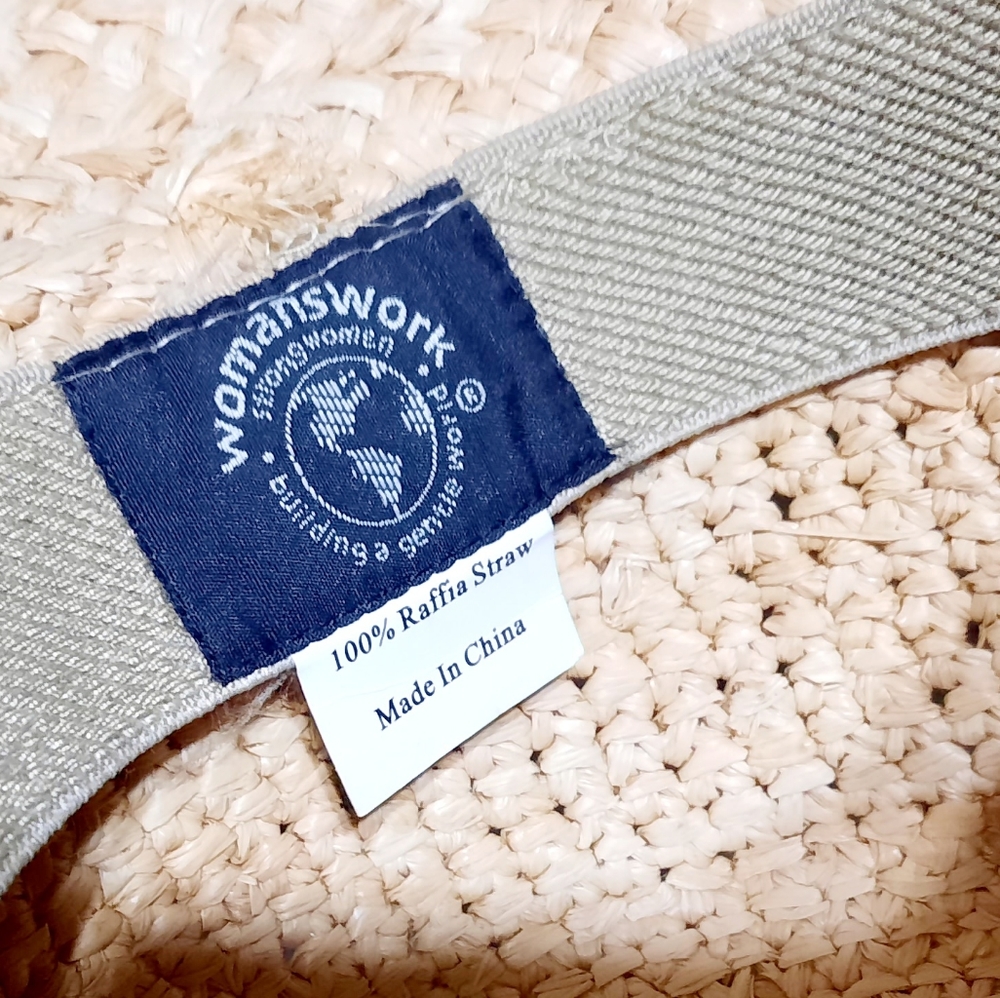 Womanswork Raffia Hat - Picture 6 of 6